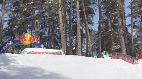 Snowboard Stock Footage 1215050