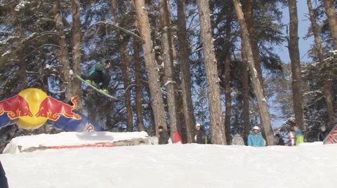 Snowboard Stock Footage 1218473