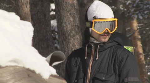 Snowboard Stock Footage 1218480