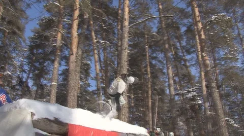 Snowboard Stock Footage 1218514