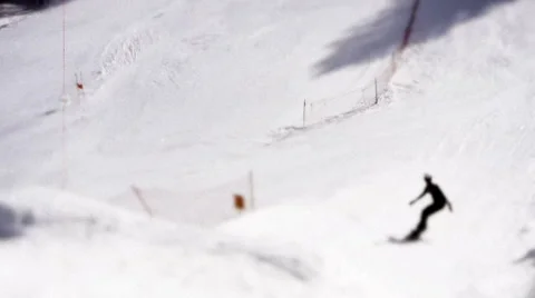 Snowboard Stock Footage