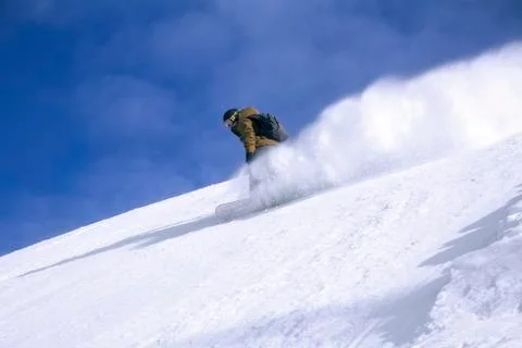 Snowboard freerider Stock Photos