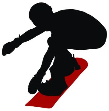 Snowboard Stock Illustration