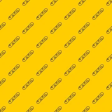 Snowboard pattern vector Illustrazione stock