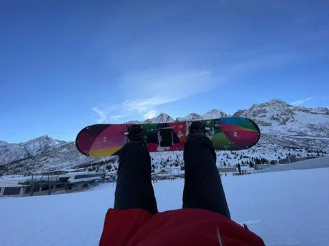 Snowboard Stock-Fotos