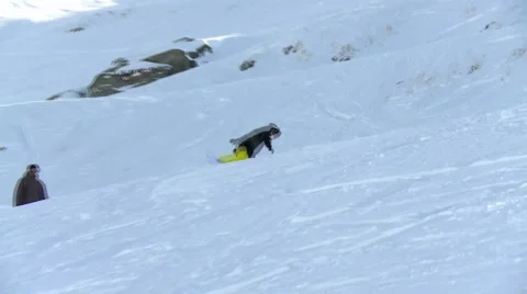 Snowboard snipper Motion JPEG Stock Footage 907607
