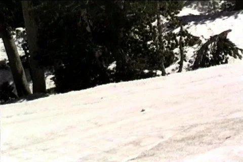 Snowboarder 1 Stock Footage 94264