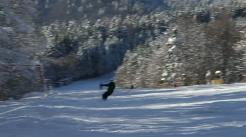 Snowboarder fail Vídeos de archivo 21881260