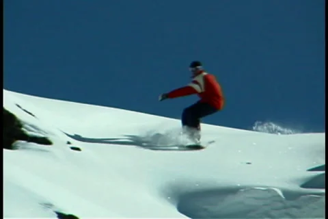 Snowboarder Video stock 2590250