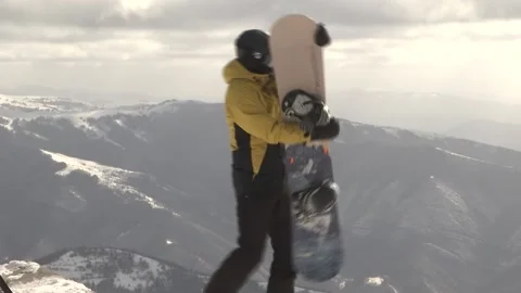 Snowboarder Stock Footage 171273718