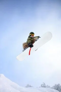 Snowboarder  Stock Photos