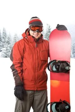 Snowboarder Stock-Fotos