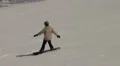 Snowboarder at Ski Paradise Matterhorn HD Footage