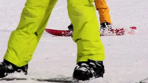 Snowboarders Video stock 22325430