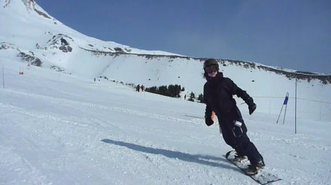 Snowboarding Stock Footage 665247