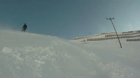 Snowboarding Video stock 10725489