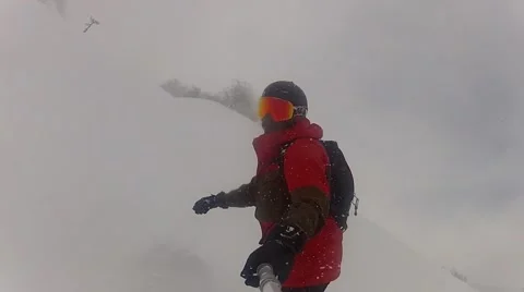 Snowboarding Video stock 58914320