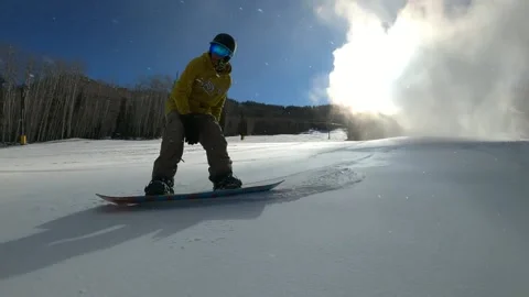 Snowboarding Stock Footage