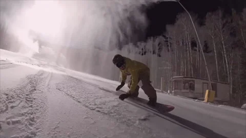 Snowboarding Stock Footage 140496700