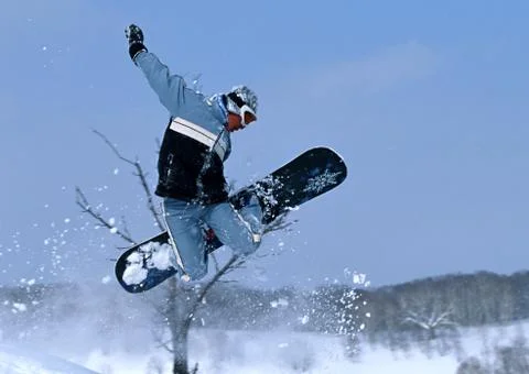 Snowboarding Stock Photos
