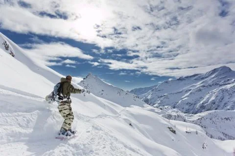 Snowboarding Stock Photos