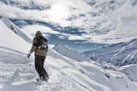Snowboarding Stock Photos