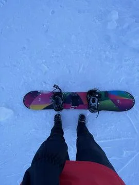 Snowboarding Stock-Fotos