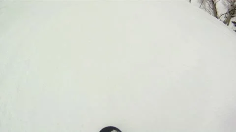 Snowboarding race 3 Video stock 10767871