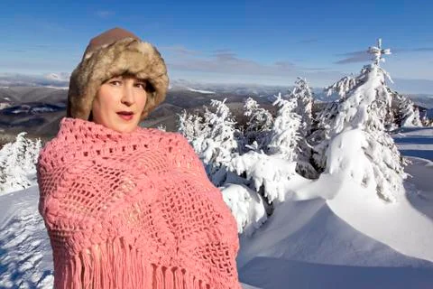 Snowbound dreaming Stock Photos