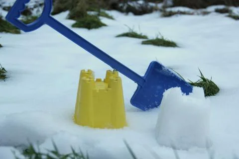 Snowcastle Stock Photos