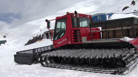 Snowcat Stock Footage 39537693