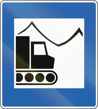 Snowcat Trips In Iceland Stock Illustration