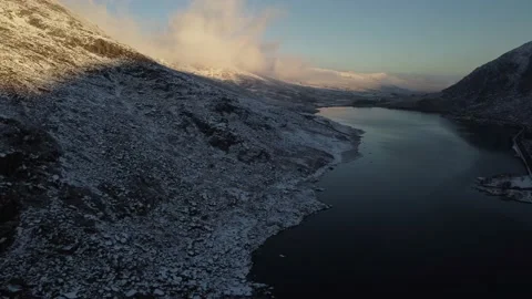 Snowdon Mountain, Devils Kitchen 库存影片 227725881