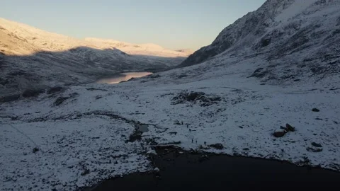 Snowdon Mountain, Devils Kitchen 库存影片 227725897