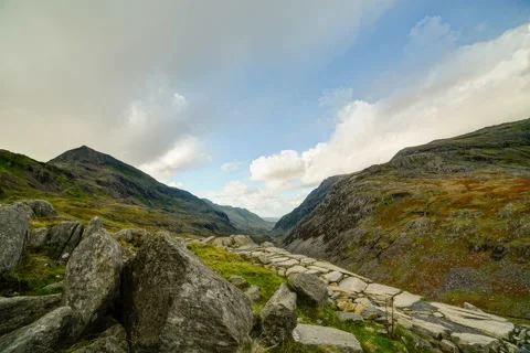 Snowdon Valley Timelapse Vidéo 140071570