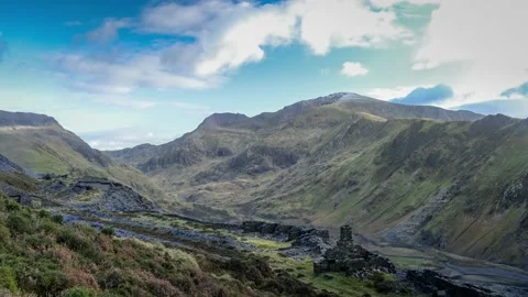Snowdonia time lapse Video stock 234898959