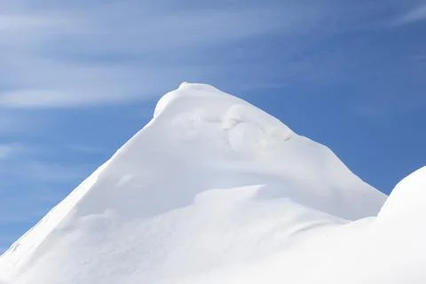 Snowdrift. Snow drift. Stock Photos