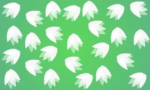 Snowdrop flowers background Illustrazione stock