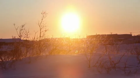 Snowed in Nome, Alaska  Vidéo 10713094