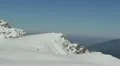 Snowed Peak Top White Winter Landscape Superb Mountain Alpine Aerial View Alps HD Footage