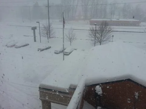 Snowed In 库存照片