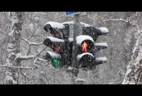 Snowfall 14  Stock Footage 574556