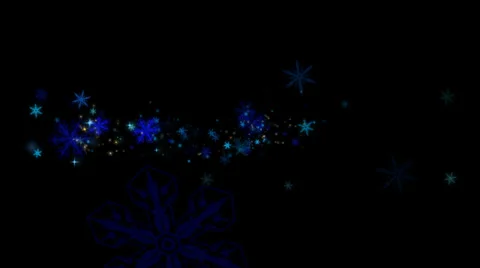 Snowfall alpha channel Stock-Footage 27856423