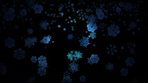 Snowfall and fireworks (2009) Video stock 294019