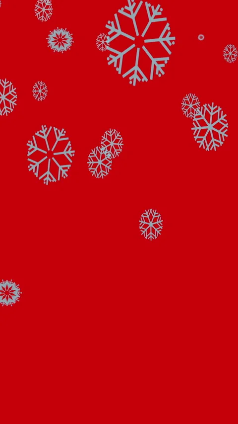 Snowfall animation background Stock Footage 294723226