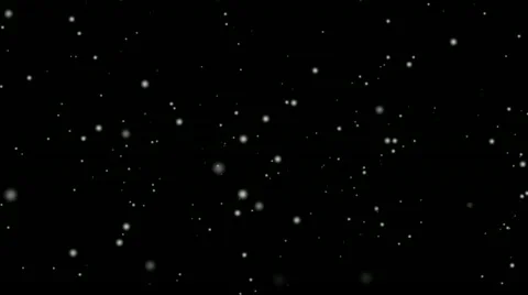 Snowfall animation Stock Footage 11075356