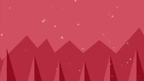 Snowfall animation Stock Footage 163707985