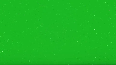 Snowfall animation green screen video Видео 228664705