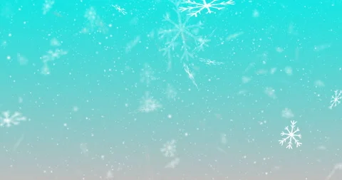 Snowfall Animation - Realistic Winter Snowflakes Falling Video 2025 | Beautiful Stock Footage 320099516
