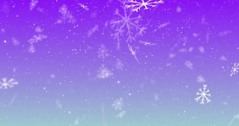 Snowfall Animation - Realistic Winter Snowflakes Falling Video 2025 | Beautiful Stock Footage 320099522